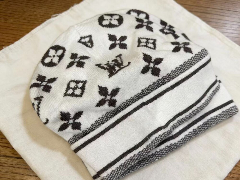 Louis Vuitton Monogram Knit Beanie